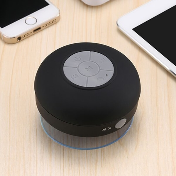 Prenosny Vodeodolny Bluetooth Reproduktor Do Sprchy Cerny