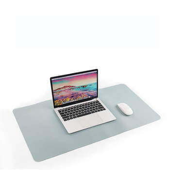 Kancelářská podložka - stříbrná