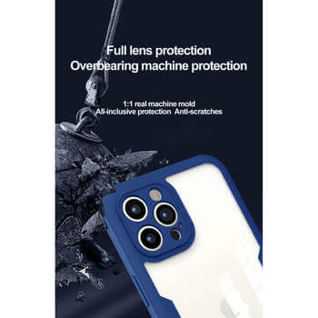 Ochranný 360° celotělový kryt pro Apple iPhone 12 - černý