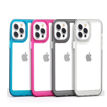 Super odolný ochranný silikonový obal pro Samsung Galaxy S23 Ultra 5G - průhledný