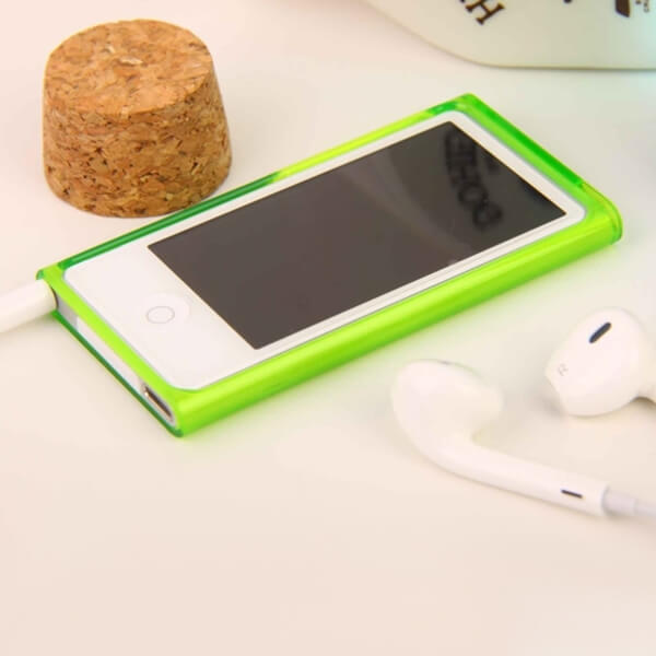 Silikonový obal pro Apple iPod Nano 7. generace - zelený