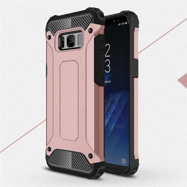 Super odolný ochranný kryt pro Samsung Galaxy S8+ G955F - růžový
