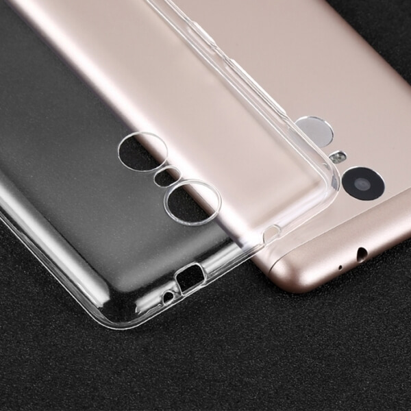 Silikonový obal pro Xiaomi Redmi Note 4 LTE Global, 4X - průhledný