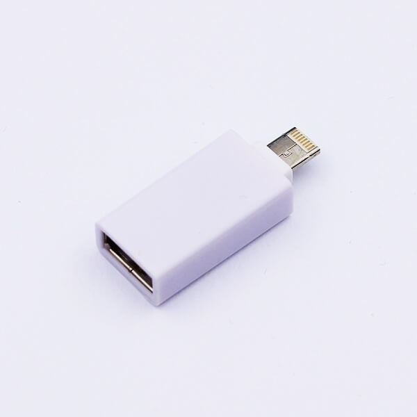 2v1 Dvojitá redukce Micro USB + Lightning výstup do USB