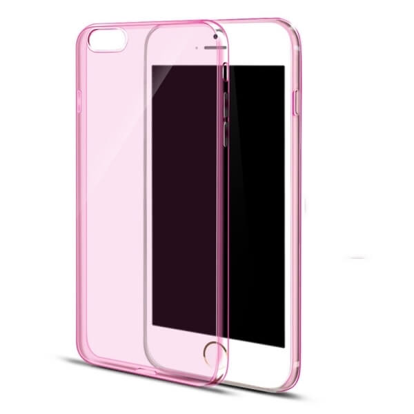 Silikonový obal pro Apple iPhone 8 Plus - růžový