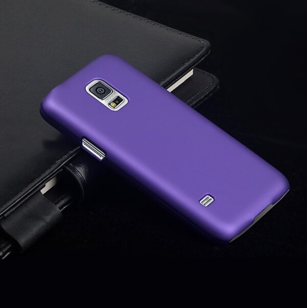 Plastový obal pro Samsung Galaxy S5 Mini - fialový