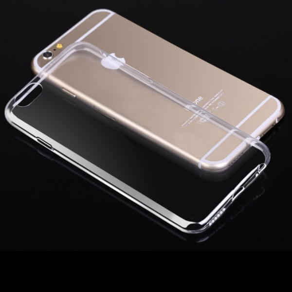 Silikonový obal pro Apple iPhone 6 Plus/6S Plus - průhledný