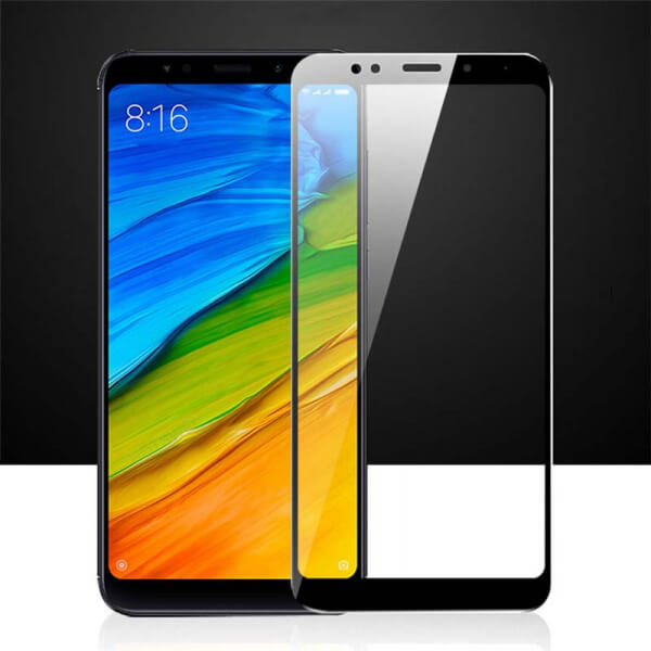 3x 3D tvrzené sklo s rámečkem pro Xiaomi Mi A2 - černé - 2+1 zdarma