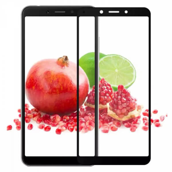 3x 3D tvrzené sklo s rámečkem pro Xiaomi Redmi 6 - černé - 2+1 zdarma