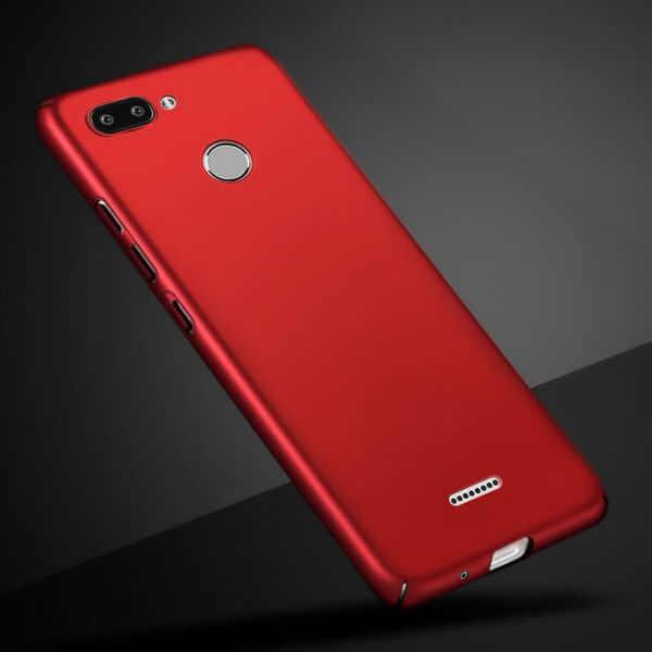 Ochranný plastový kryt pro Xiaomi Redmi 6 - červený