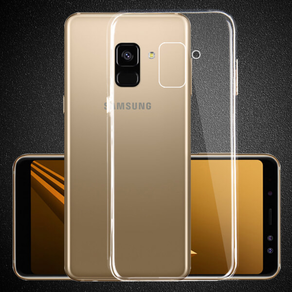 Silikonový obal pro Samsung Galaxy A6 A600F (2018) - průhledný
