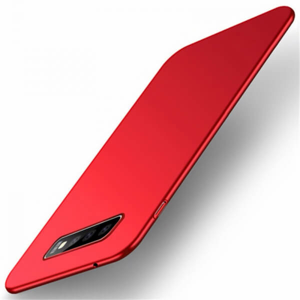 Ochranný plastový kryt pro Samsung Galaxy S10 G973 - červený