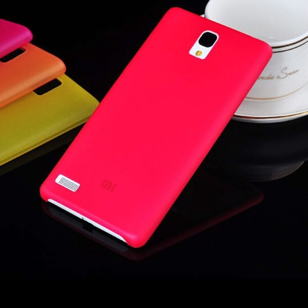 Ultratenký plastový kryt pro Xiaomi Hongmi Redmi Note - červený