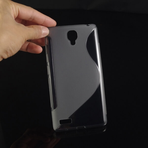 Silikonový ochranný obal S-line pro Xiaomi Hongmi Redmi Note - šedý