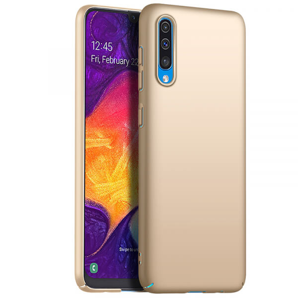 Ochranný plastový kryt pro Samsung Galaxy A50 A505F - zlatý
