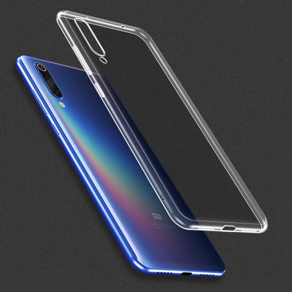 Silikonový obal pro Xiaomi Mi 9 SE - průhledný