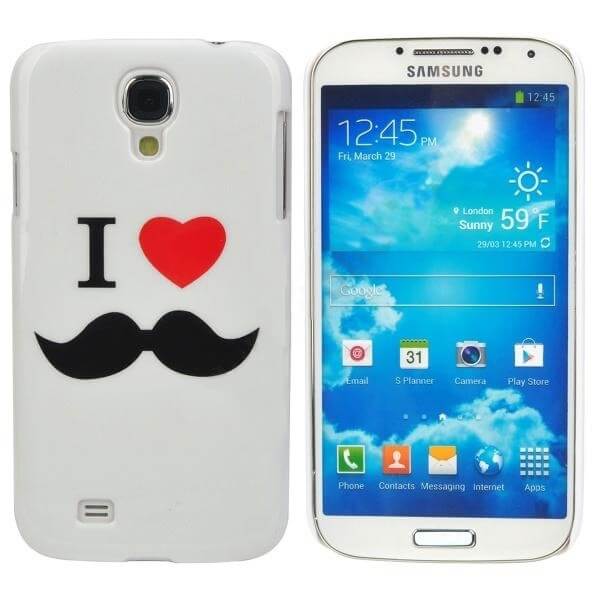 Plastový kryt pro Samsung Galaxy S4 i9505 - I love Movember