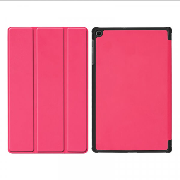 2v1 Smart flip cover + zadní plastový ochranný kryt pro Samsung Galaxy Tab A 10.1 2019 (T515) - růžový