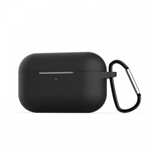 Silikonové ochranné pouzdro pro Apple AirPods Pro (1.generace) - černé
