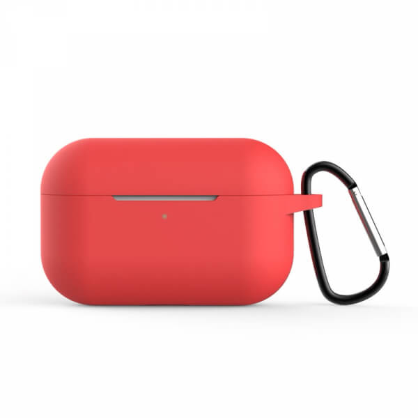 Silikonové ochranné pouzdro pro Apple AirPods Pro (1.generace) - červené