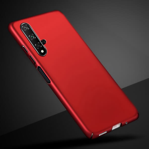 Ochranný plastový kryt pro Huawei Nova 5T - červený