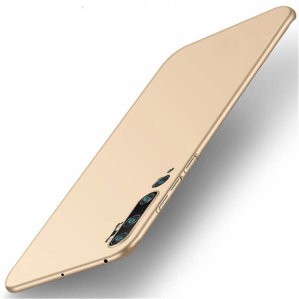 Ochranný plastový kryt pro Xiaomi Mi Note 10  - zlatý