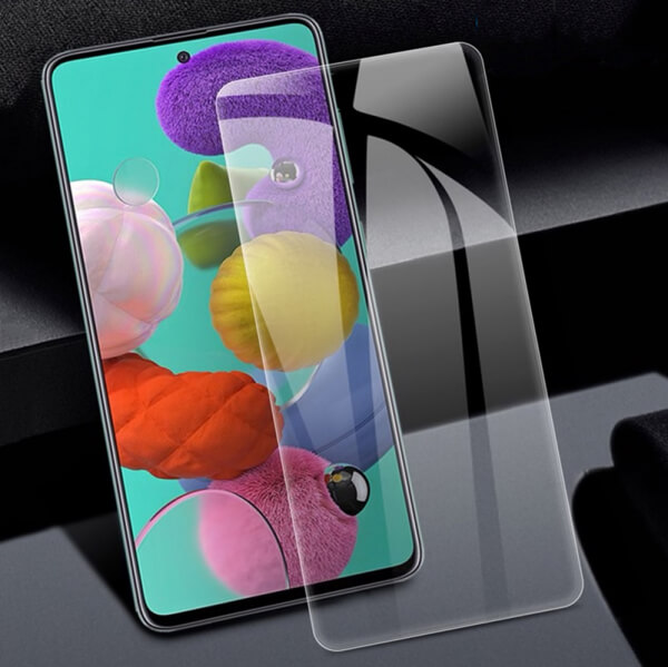 3x Ochranné tvrzené sklo pro Samsung Galaxy A51 A515F - 2+1 zdarma