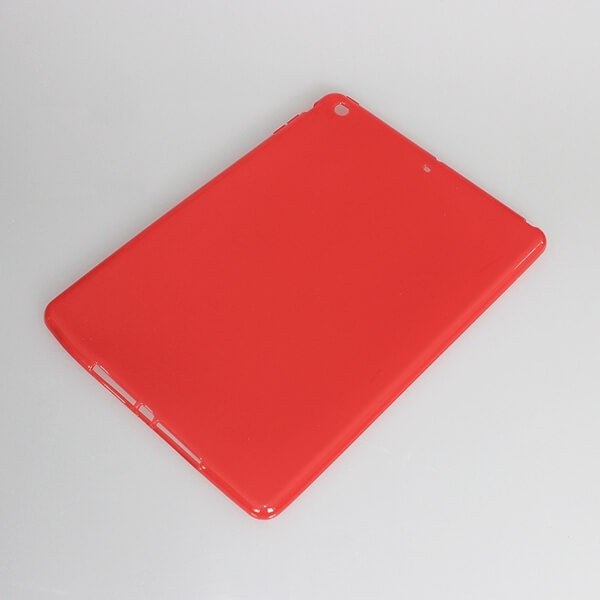 Ultratenký silikonový obal pro Apple iPad Air - červený