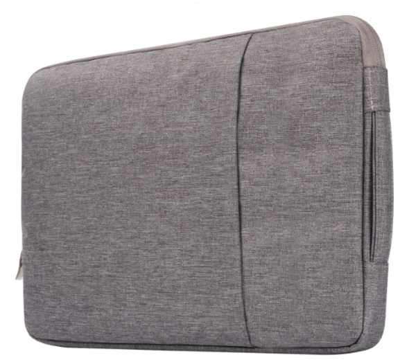 Ochranné pouzdro s kapsou pro Apple MacBook Pro 13" TouchBar (2016-2019) - šedé