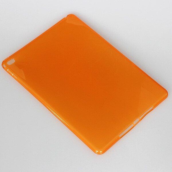 Ultratenký silikonový obal pro Apple iPad Air 2 9.7" - oranžový