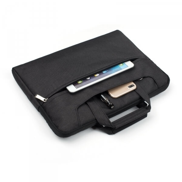 Přenosná taška s kapsami pro Apple MacBook Air 13" (2012-2017) - černá