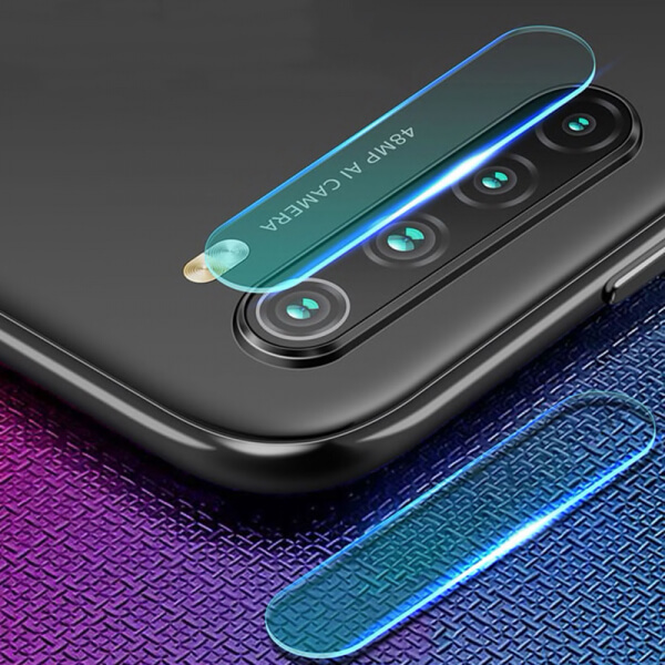 3x Ochranné sklo na čočku fotoaparátu a kamery pro Xiaomi Redmi Note 8 - 2+1 zdarma