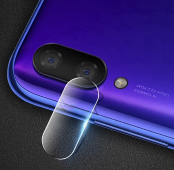 3x Ochranné sklo na čočku fotoaparátu a kamery pro Xiaomi Redmi 7 - 2+1 zdarma