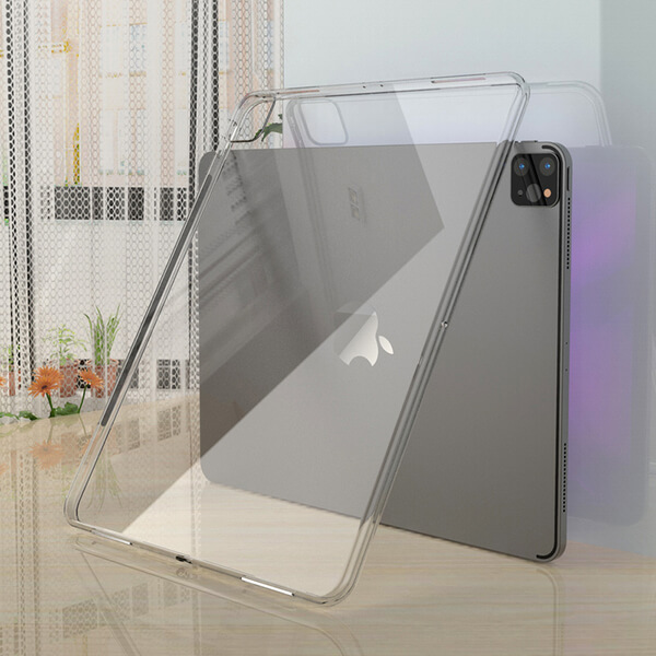 Ultratenký silikonový obal pro Apple iPad Pro 12.9" 2020  - průhledný