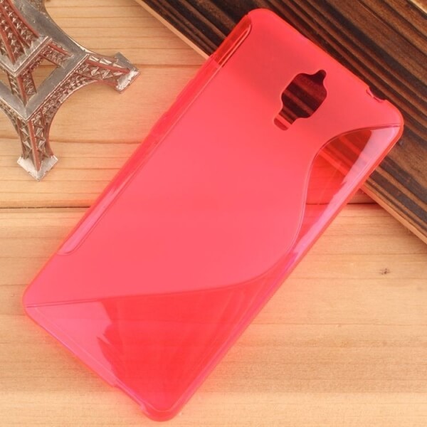 Silikonový ochranný obal S-line pro Xiaomi Mi 4 - růžový