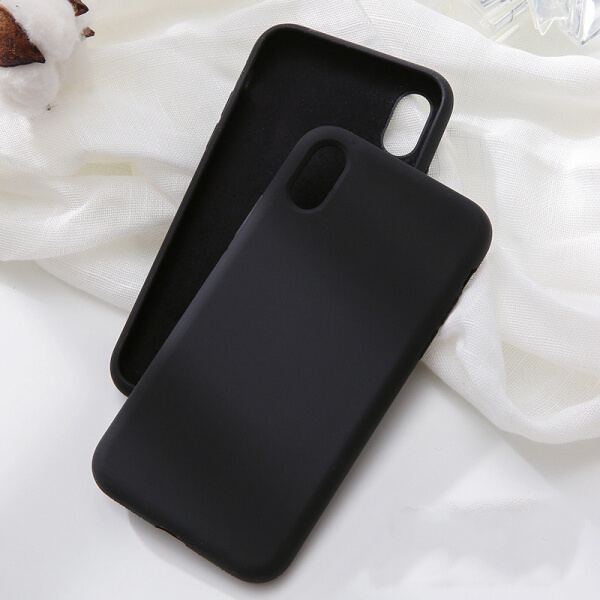 Extrapevný silikonový ochranný kryt pro Xiaomi Redmi 9A - černý