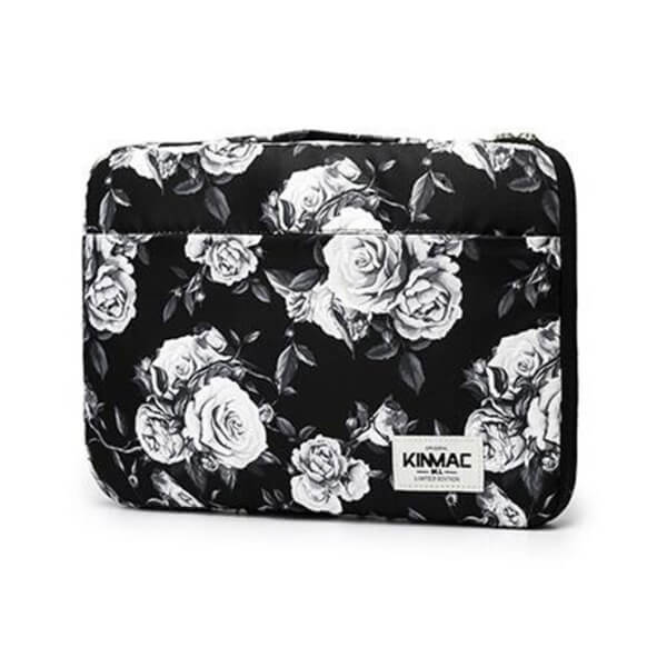 Přenosná taška s kapsami pro Apple MacBook Pro 13" TouchBar (2016-2019) - Bílá růže