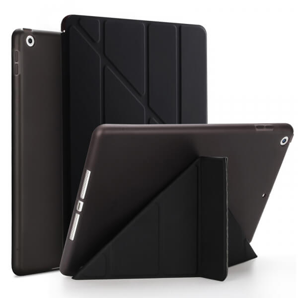 2v1 Smart flip cover + zadní silikonový ochranný obal pro Apple iPad Air 4 10.9" 2020 - černý