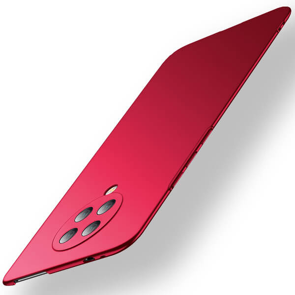 Ochranný plastový kryt pro Xiaomi Poco X3 - červený