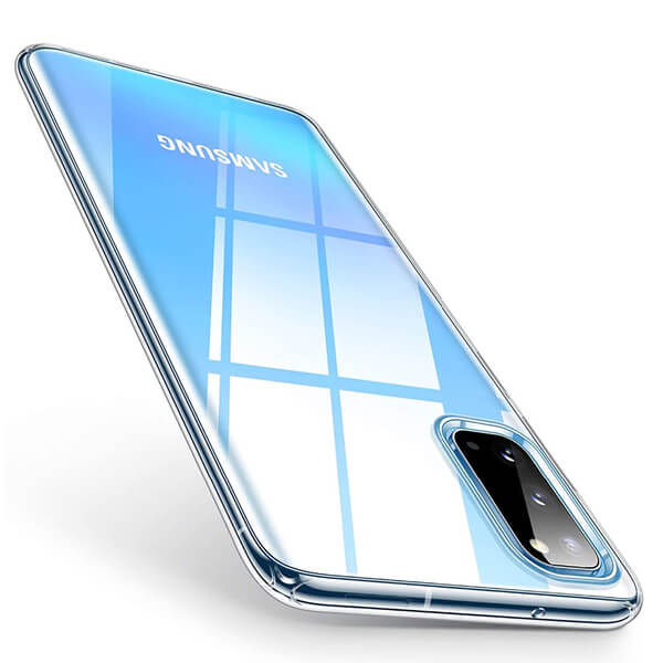 Silikonový obal pro Samsung Galaxy S20 FE - průhledný
