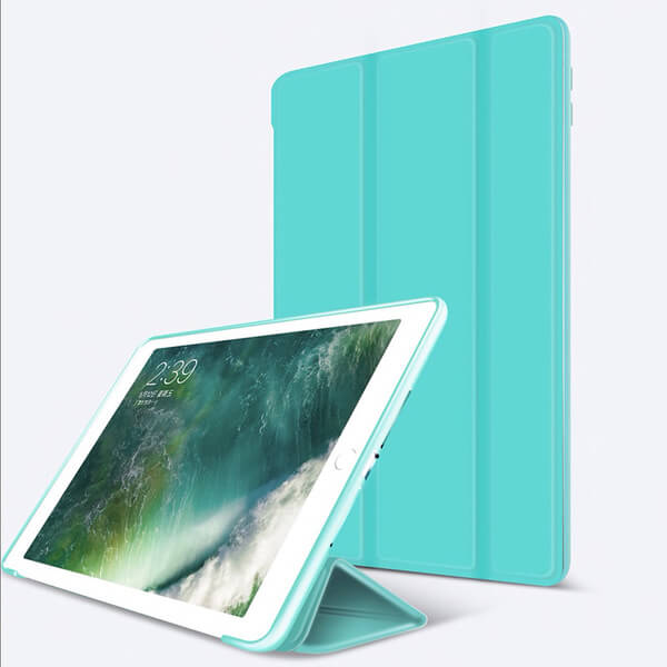 2v1 Smart flip cover + zadní silikonový ochranný obal pro Apple iPad Pro 12.9" 2020  - zelený