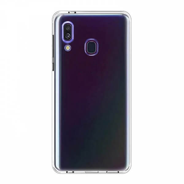 Silikonový obal pro Samsung Galaxy A40 A405F - průhledný