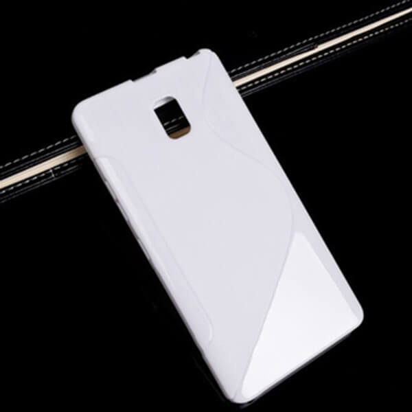 Silikonový ochranný obal S-line pro Samsung Galaxy Note 3 N9005 - bílý