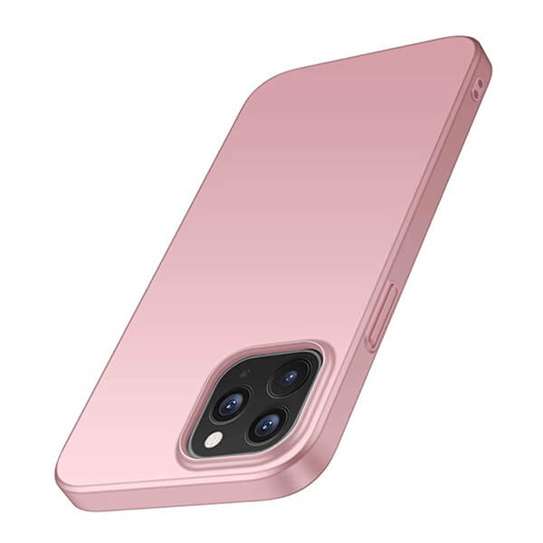 Ochranný plastový kryt pro Apple iPhone 12 Pro - růžový