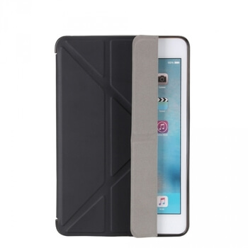 2v1 Smart flip cover + zadní silikonový ochranný obal pro Apple iPad Air 2 9.7" - černý