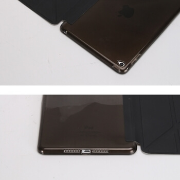 2v1 Smart flip cover + zadní silikonový ochranný obal pro Apple iPad Air 2 9.7" - červený