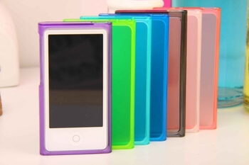 Silikonový obal pro Apple iPod Nano 7. generace - fialový