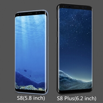 3D ochranné tvrzené sklo pro Samsung Galaxy S8 G950F - bílé