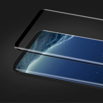 3D ochranné tvrzené sklo pro Samsung Galaxy S8 G950F - černé