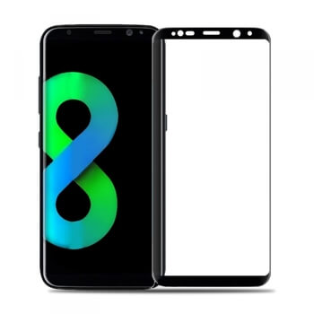 3D ochranné tvrzené sklo pro Samsung Galaxy S8 G950F - černé